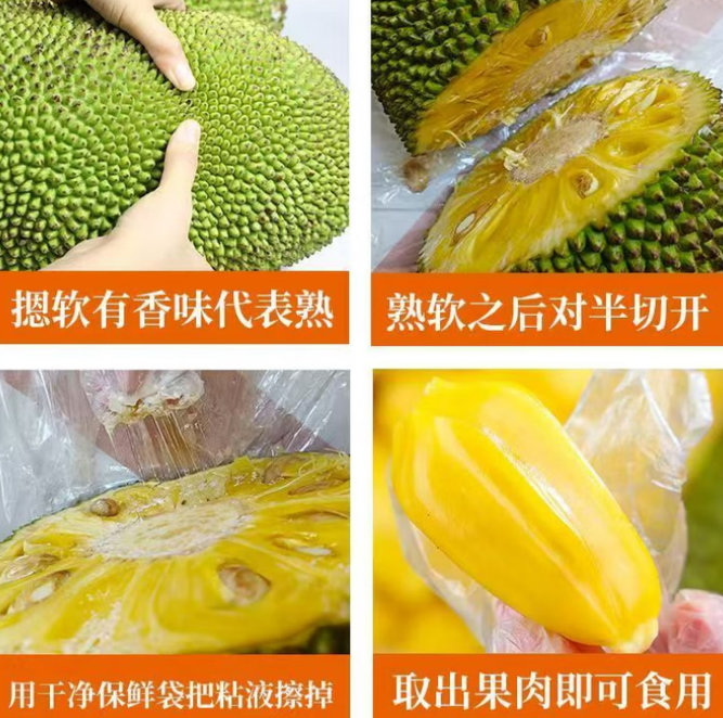 西双版纳热带菠萝蜜一整个现摘木菠萝新鲜干苞黄肉整箱水果批发 黄肉25-27斤(干苞浓香脆甜) 生切不售后/不懂生熟问客服